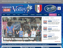 Tablet Screenshot of agilvolley.com